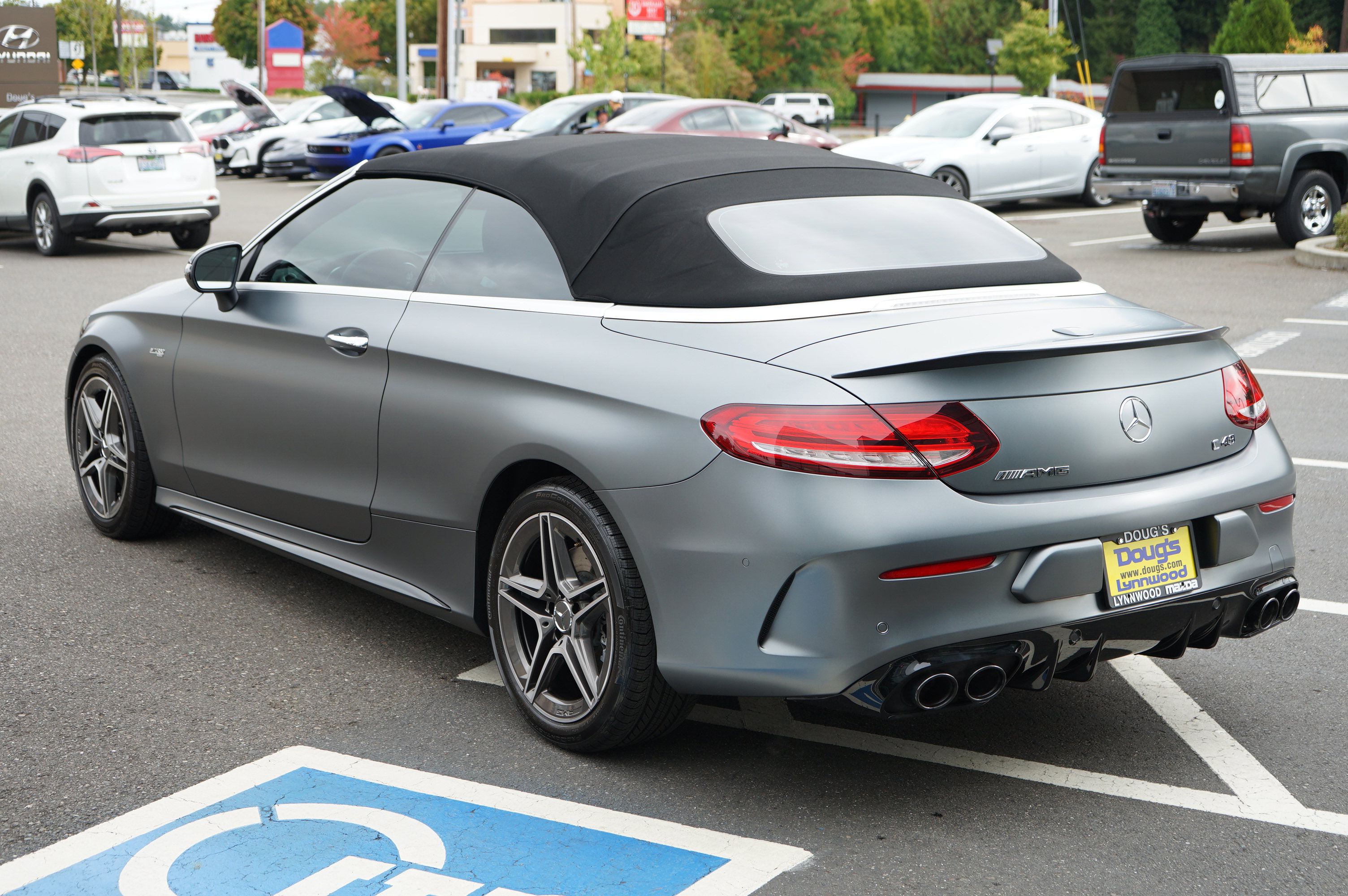 Used 2021 Mercedes-Benz C 43 AMG 4MATIC Cabriolet w/ Driver Assistance Package image 6