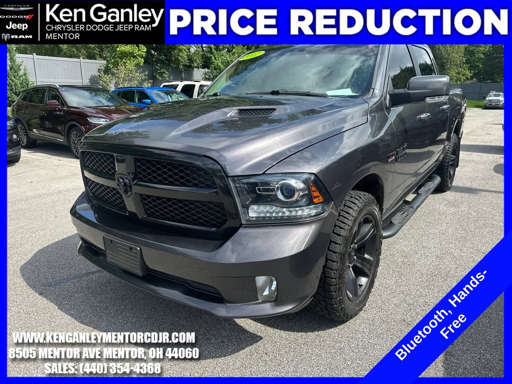 Used 2017 RAM 1500 Sport w/ Quick Order Package 26Q Night AWD/4WD image 3
