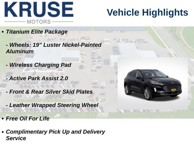 Used 2022 Ford Escape Titanium w/ Titanium Elite Package AWD/4WD image 18