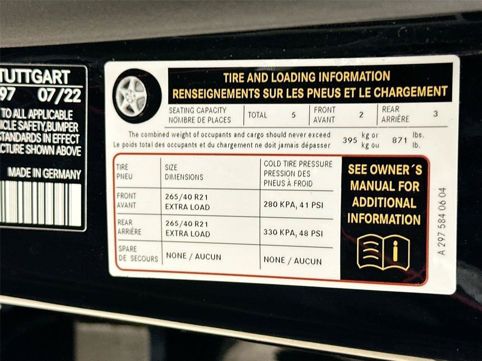 Certified 2023 Mercedes-Benz EQS 580 4MATIC Sedan w/ Exclusive Trim Package image 7