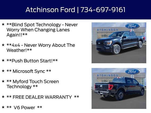 Certified 2023 Ford F150 XLT w/ Equipment Group 302A High image 9