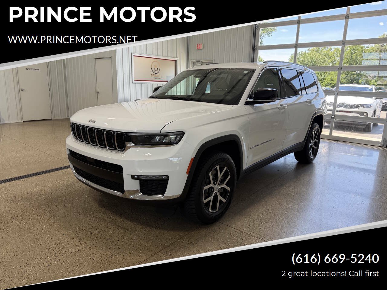 Used 2024 Jeep Grand Cherokee L Limited AWD/4WD image 1
