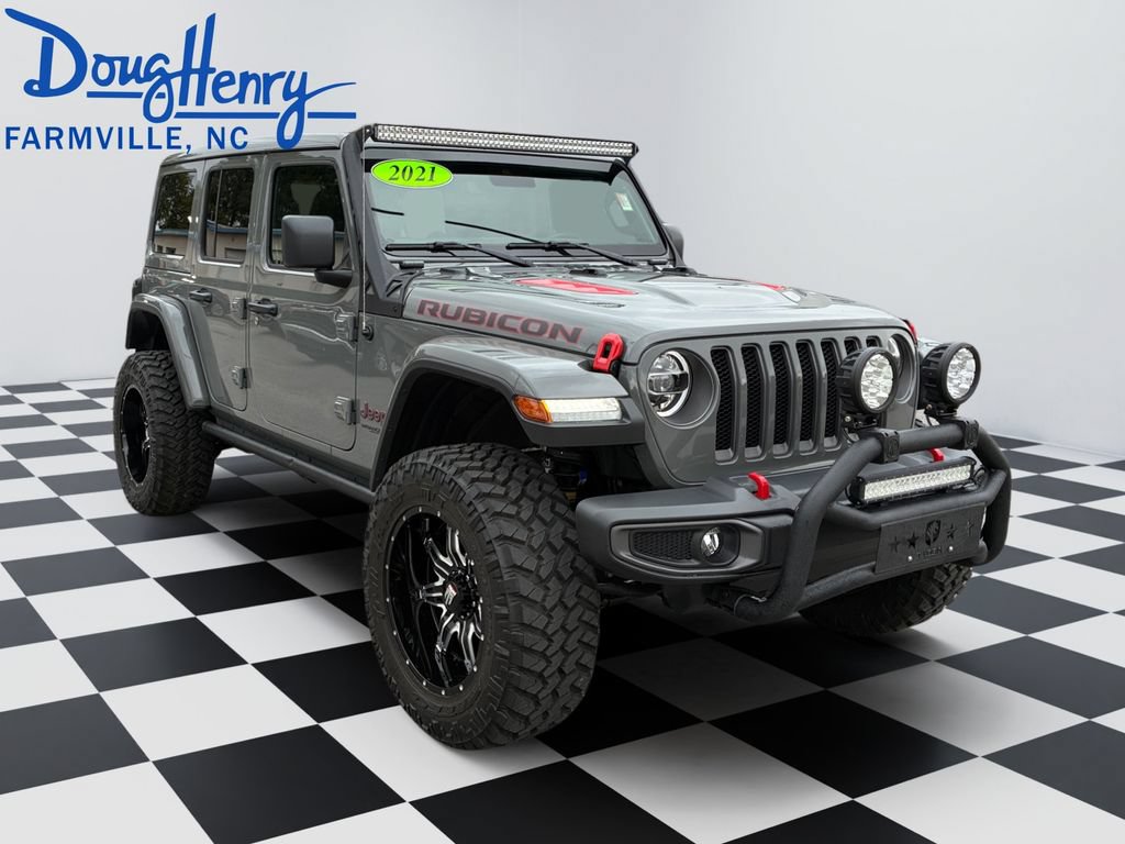 Used 2021 Jeep Wrangler Unlimited Rubicon AWD/4WD image 7