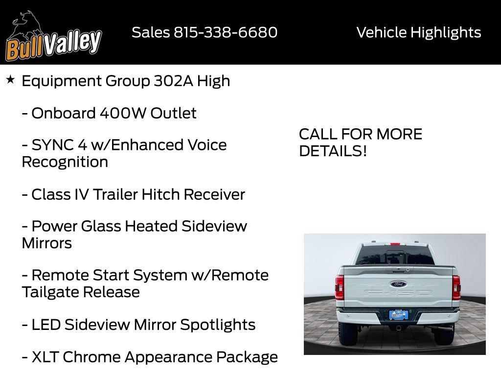 Certified 2023 Ford F150 XLT w/ Equipment Group 302A High AWD/4WD image 9