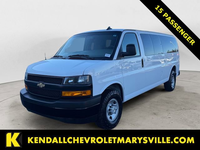 Used 2023 Chevrolet Express 3500 LS w/ Cold Climate Package image 1