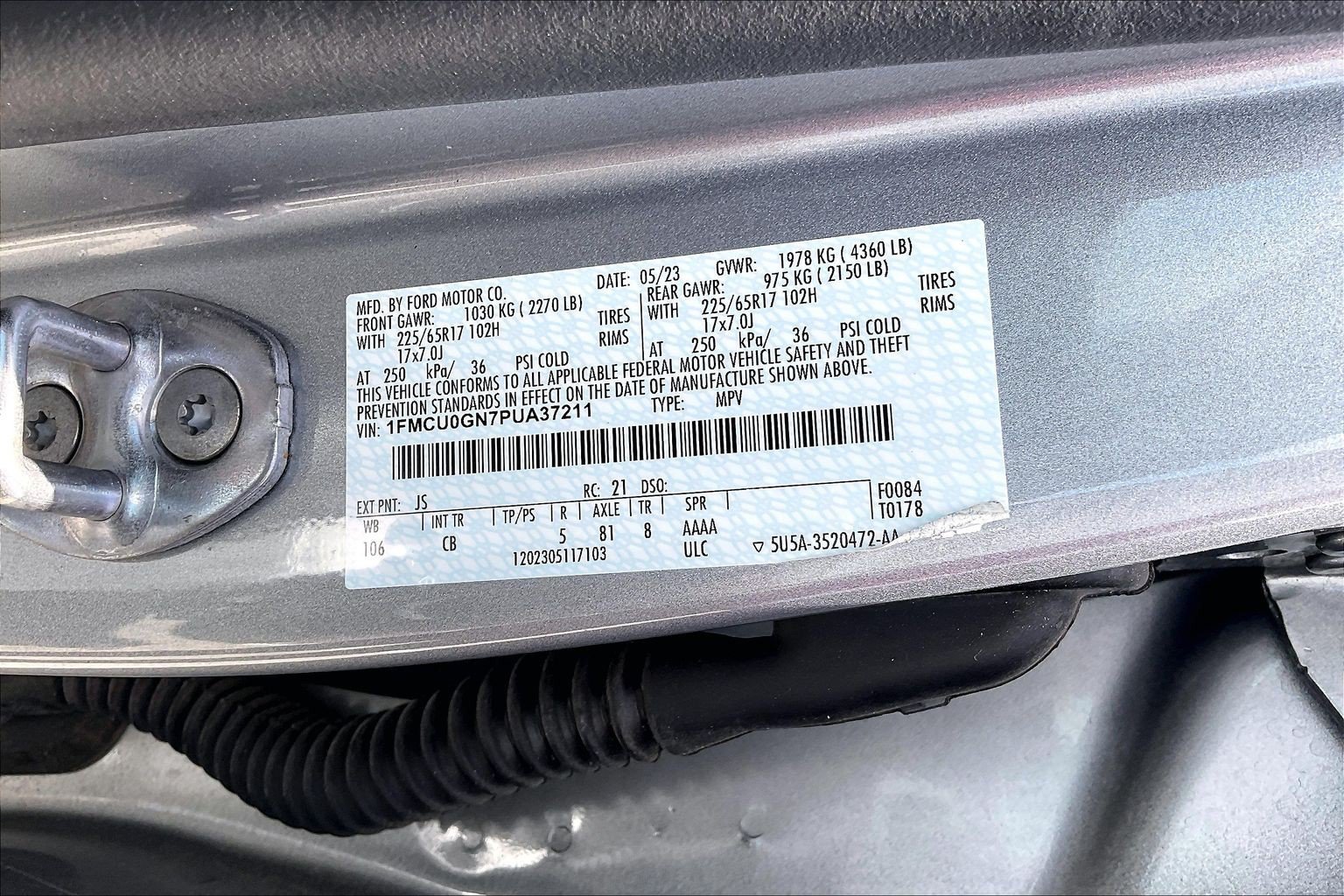 Certified 2023 Ford Escape Active w/ Tech Pack #1 FWD image 31