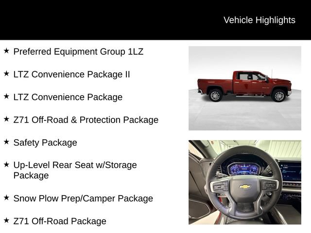 Certified 2024 Chevrolet Silverado 2500 LTZ w/ LTZ Convenience Package image 16