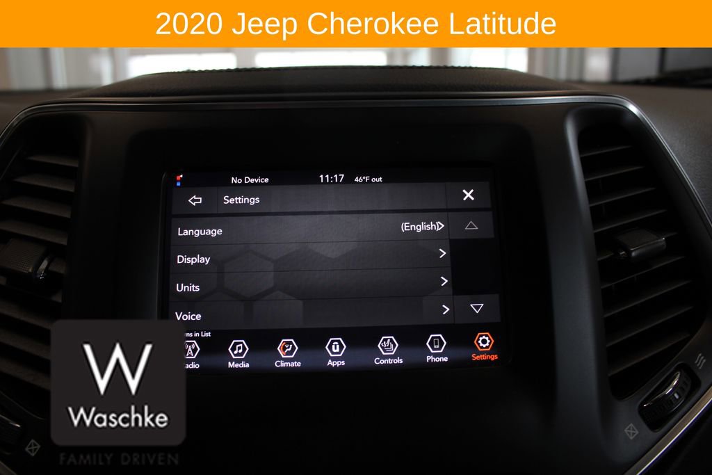 Used 2020 Jeep Cherokee Latitude w/ Cold Weather Group image 50