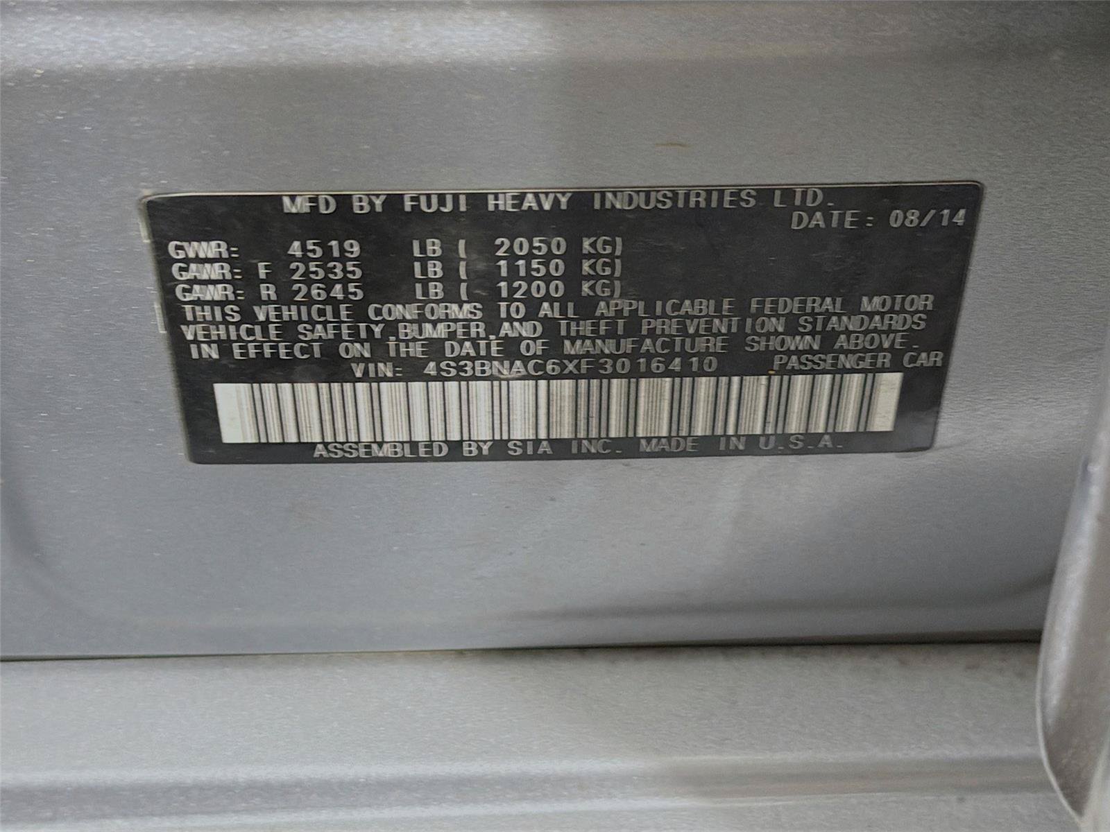 Used 2015 Subaru Legacy 2.5i Premium AWD/4WD image 37