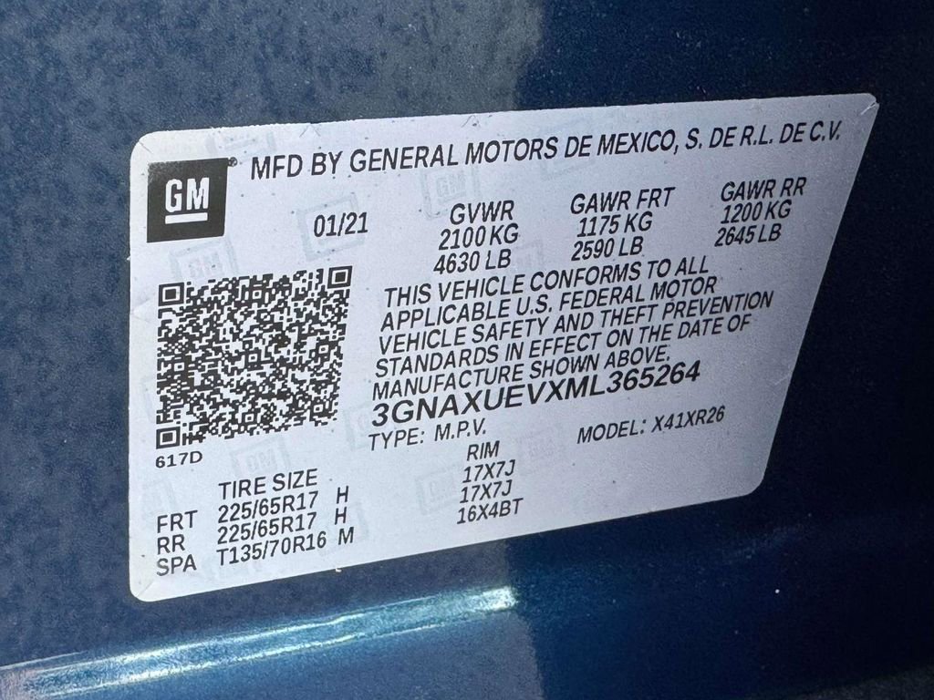 Used 2021 Chevrolet Equinox LT AWD/4WD image 27