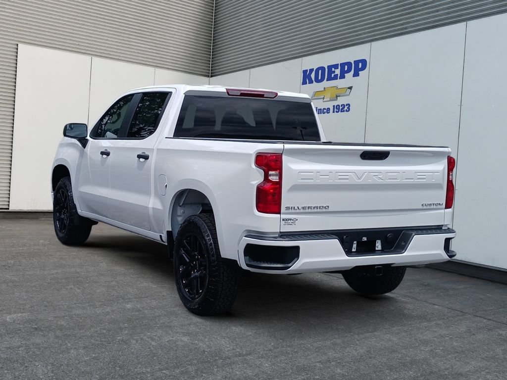 New 2026 Chevrolet Silverado 1500 Custom w/ Turbomax Blackout Package RWD image 3