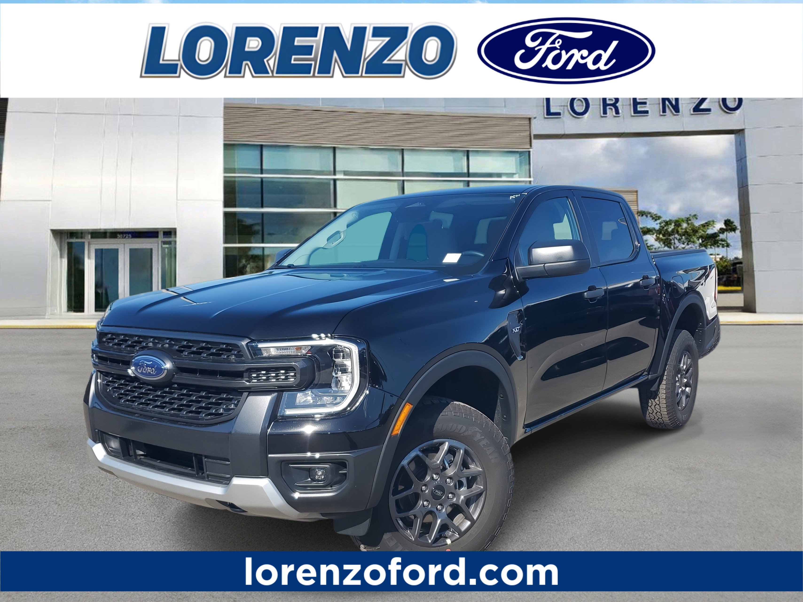 New 2025 Ford Ranger XLT w/ Equipment Group 301A High