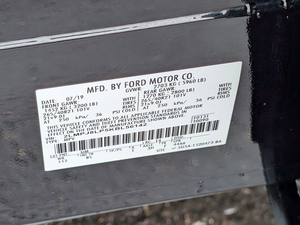 Used 2019 Lincoln Nautilus Reserve w/ Ultimate Package image 51