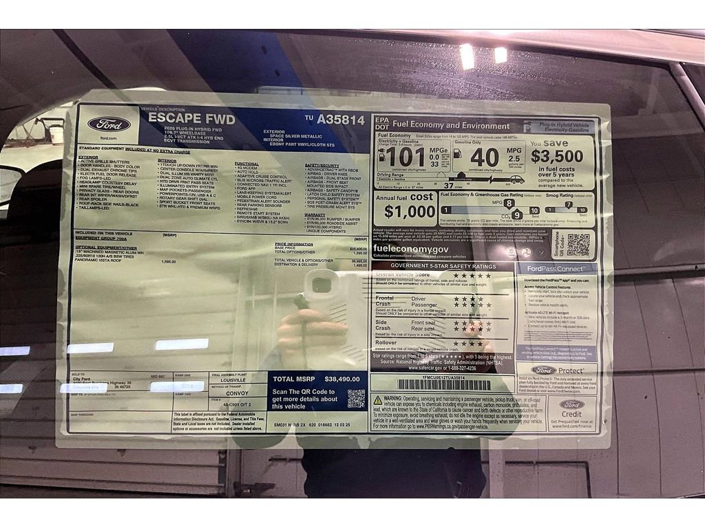 New 2026 Ford Escape SE image 38