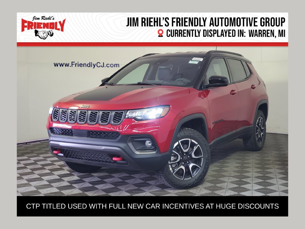 New 2026 Jeep Compass Trailhawk AWD/4WD 360° Tour