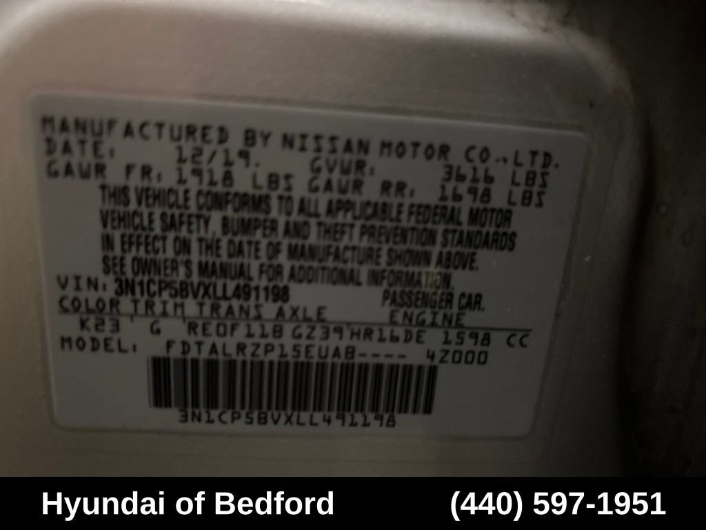 Used 2020 Nissan Kicks S FWD image 12