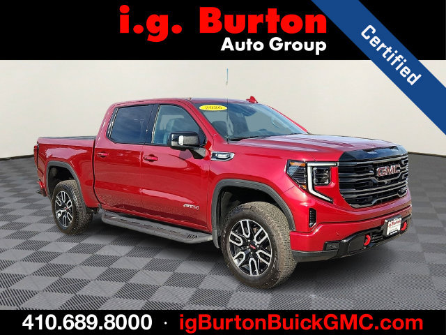 Certified 2026 GMC Sierra 1500 AT4 w/ AT4 Premium Package