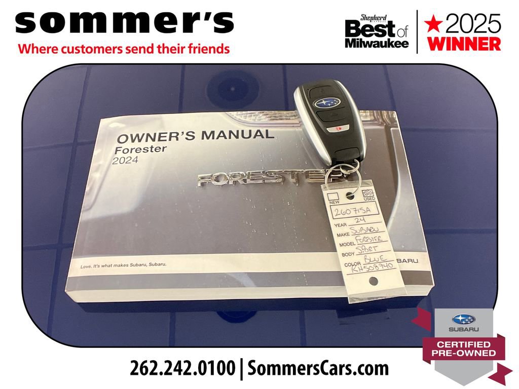 Certified 2024 Subaru Forester Sport image 26