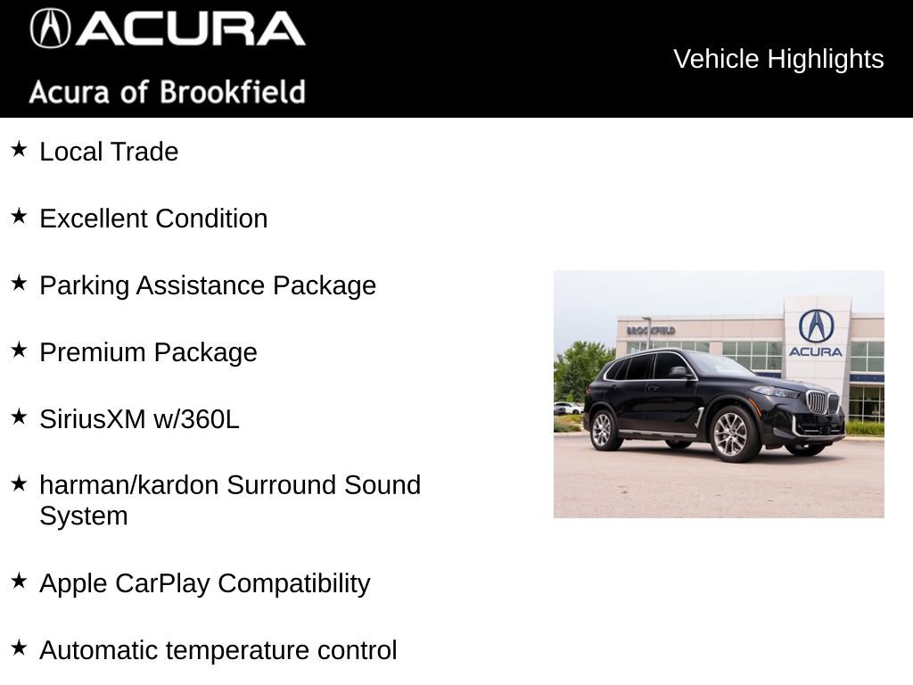 Used 2024 BMW X5 xDrive40i w/ Premium Package AWD/4WD image 4