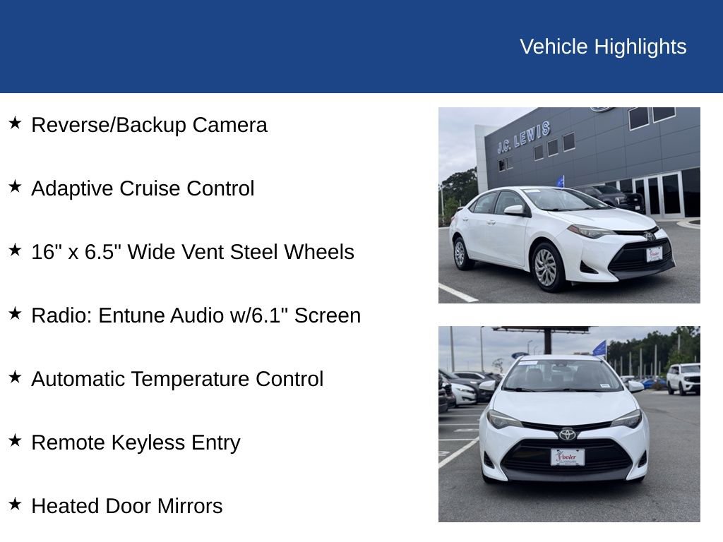 Used 2017 Toyota Corolla LE FWD image 24