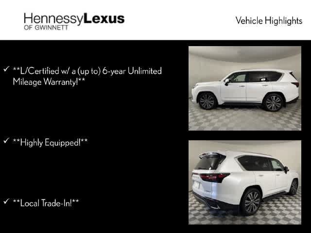 Used 2023 Lexus LX 600 4WD w/ Accessory Package (Z1) image 12