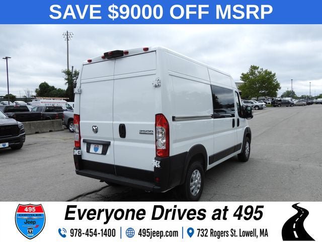 New 2026 RAM ProMaster 2500 w/ Quick Order Package 22G SLT FWD image 5