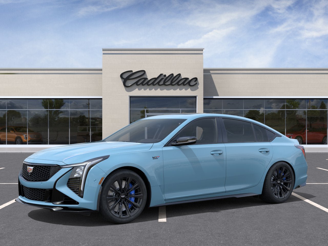 New 2026 Cadillac CT5 V Blackwing w/ LPO, Blue Accent Package RWD image 2