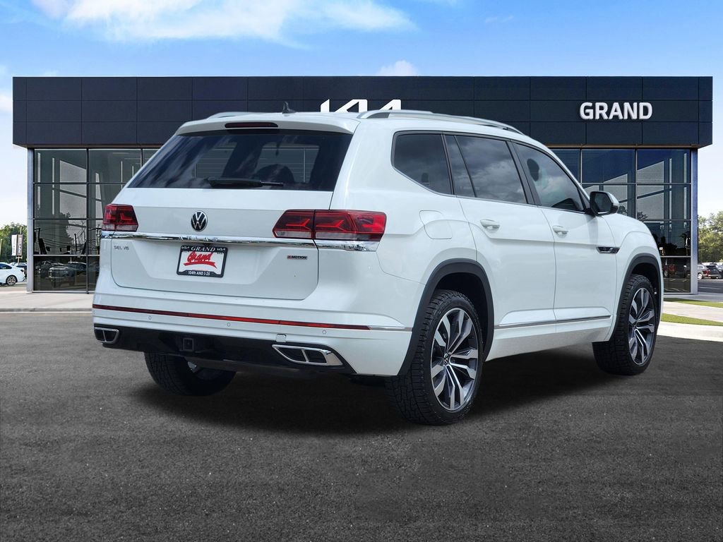 Used 2021 Volkswagen Atlas SEL R-Line AWD/4WD image 5