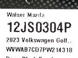 Used 2023 Volkswagen Golf 20th Anniversary Edition AWD/4WD image 29