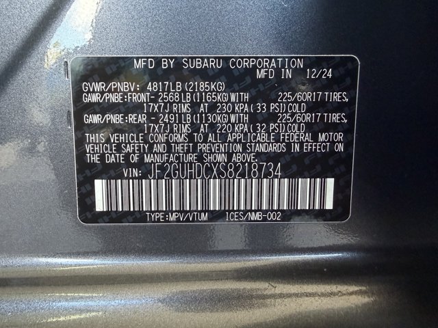 Used 2025 Subaru Crosstrek 2.5i Premium AWD/4WD image 24