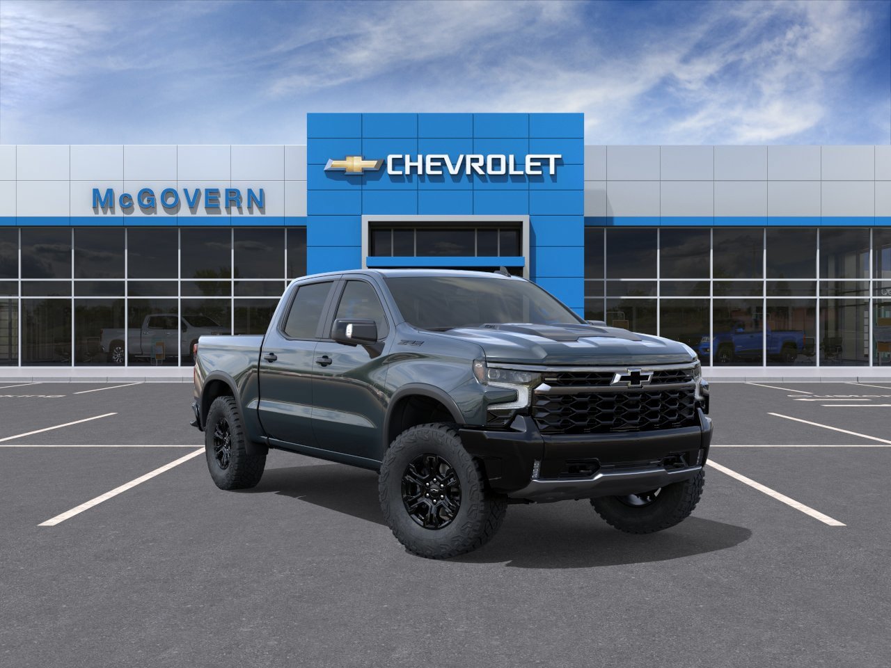 New 2026 Chevrolet Silverado 1500 ZR2 w/ Dark Appearance Package AWD/4WD image 46
