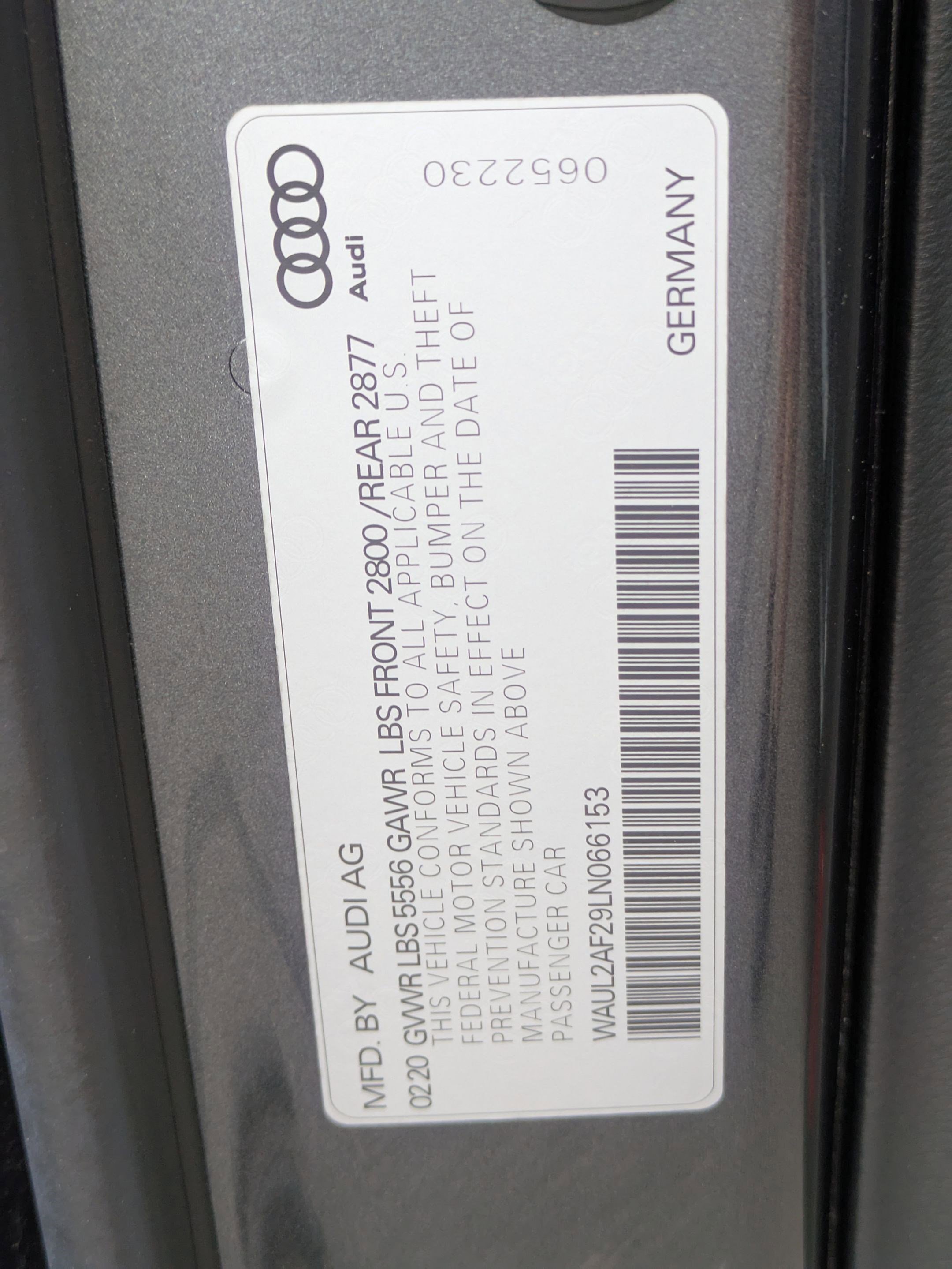 Used 2020 Audi A6 3.0T Premium Plus w/ Premium Plus Package image 32