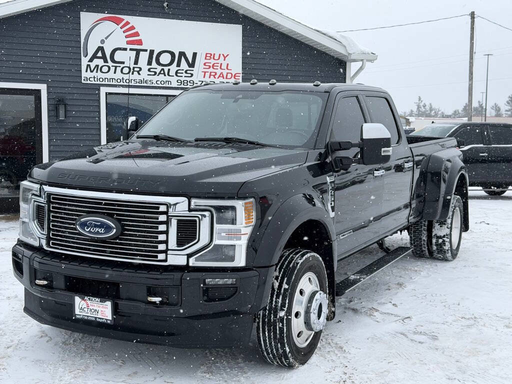 Used 2022 Ford F450 Platinum w/ FX4 Off-Road Package image 1