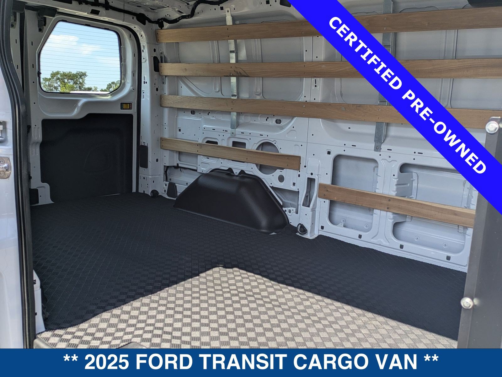 Certified 2025 Ford Transit 250 Low Roof w/ Exterior Upgrade Package RWD image 14