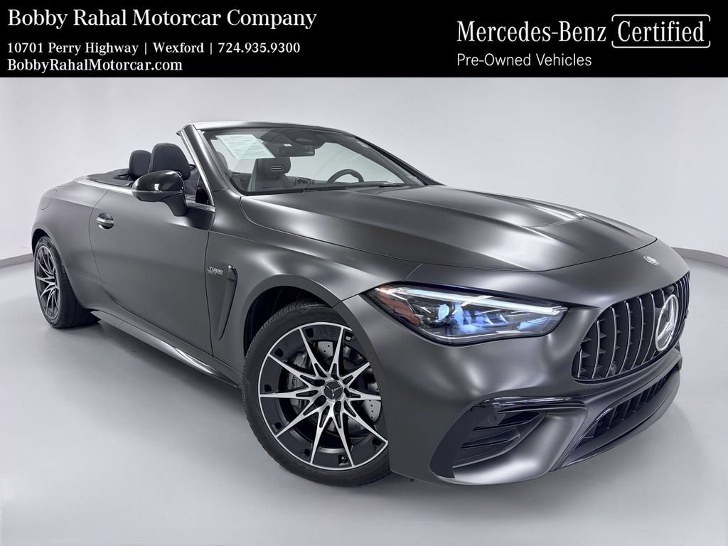 Certified 2026 Mercedes-Benz CLE 53 AMG 4MATIC Cabriolet image 1