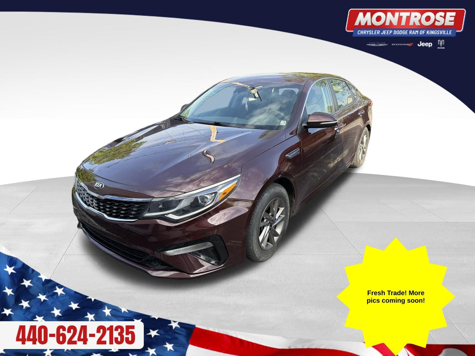 Used 2020 Kia Optima LX FWD image 1