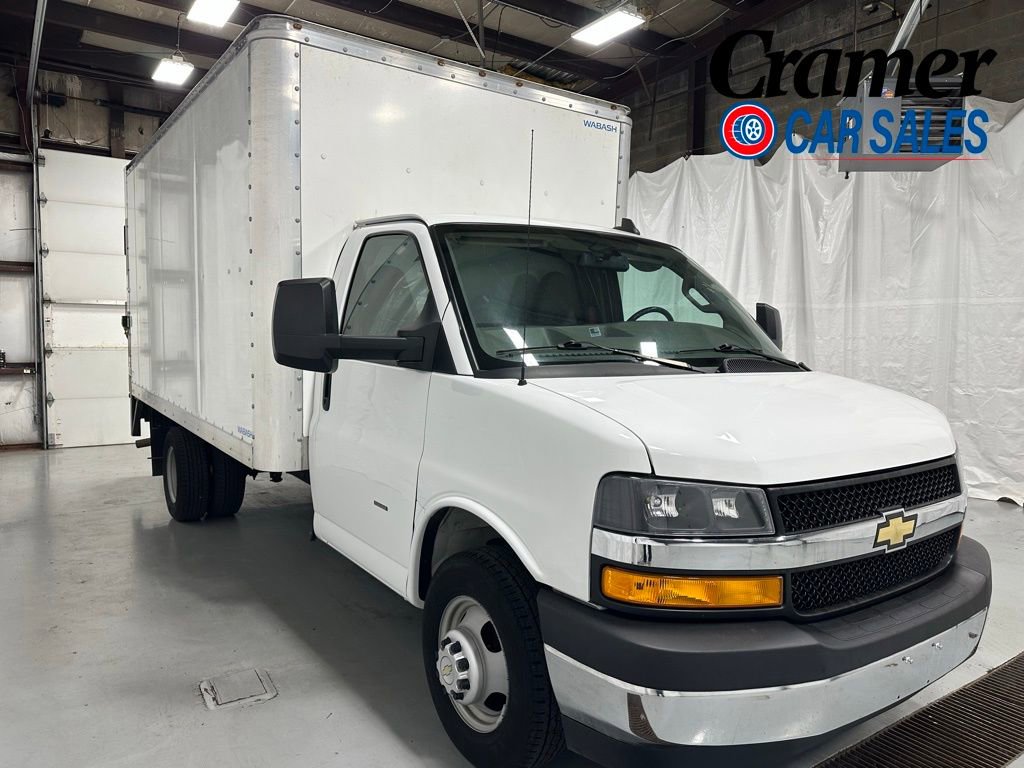 Used 2022 Chevrolet Express 3500 w/ Power Convenience Package RWD image 1