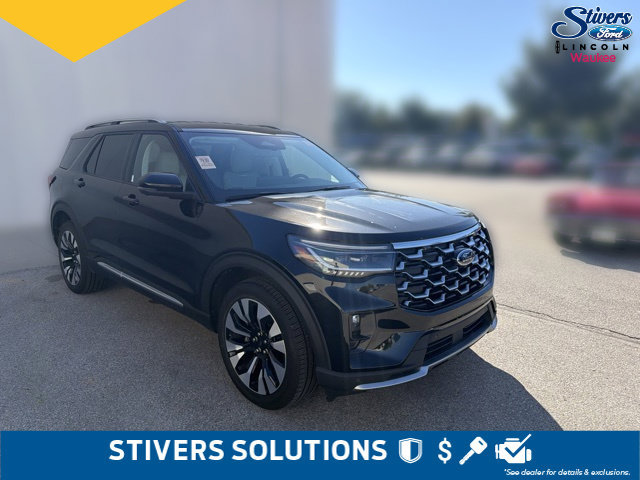 Certified 2026 Ford Explorer Platinum w/ LUX Leather Package AWD/4WD image 3