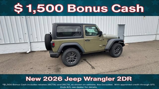 New 2026 Jeep Wrangler Sport AWD/4WD image 9