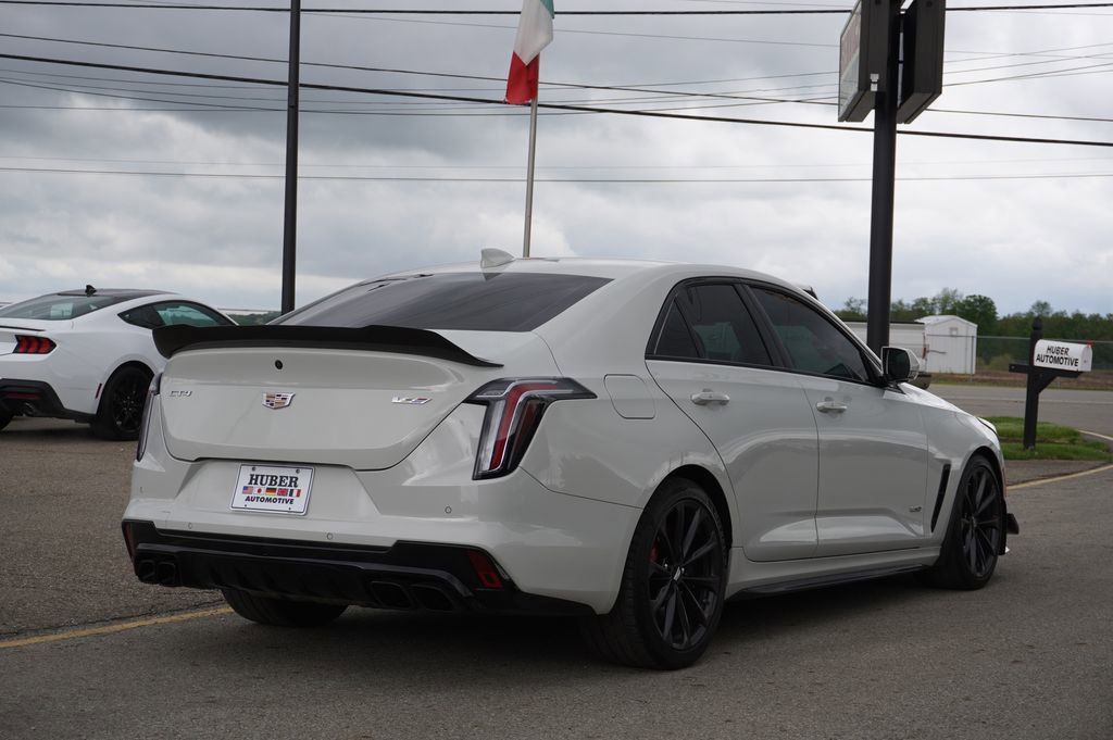 Used 2022 Cadillac CT4 V Blackwing w/ Carbon Fiber 1 Package RWD image 7