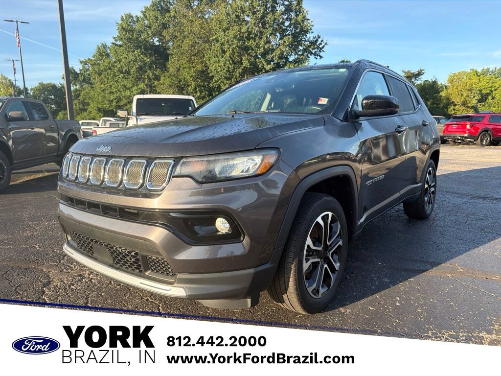 Used 2022 Jeep Compass Limited w/ Sun and Sound Group