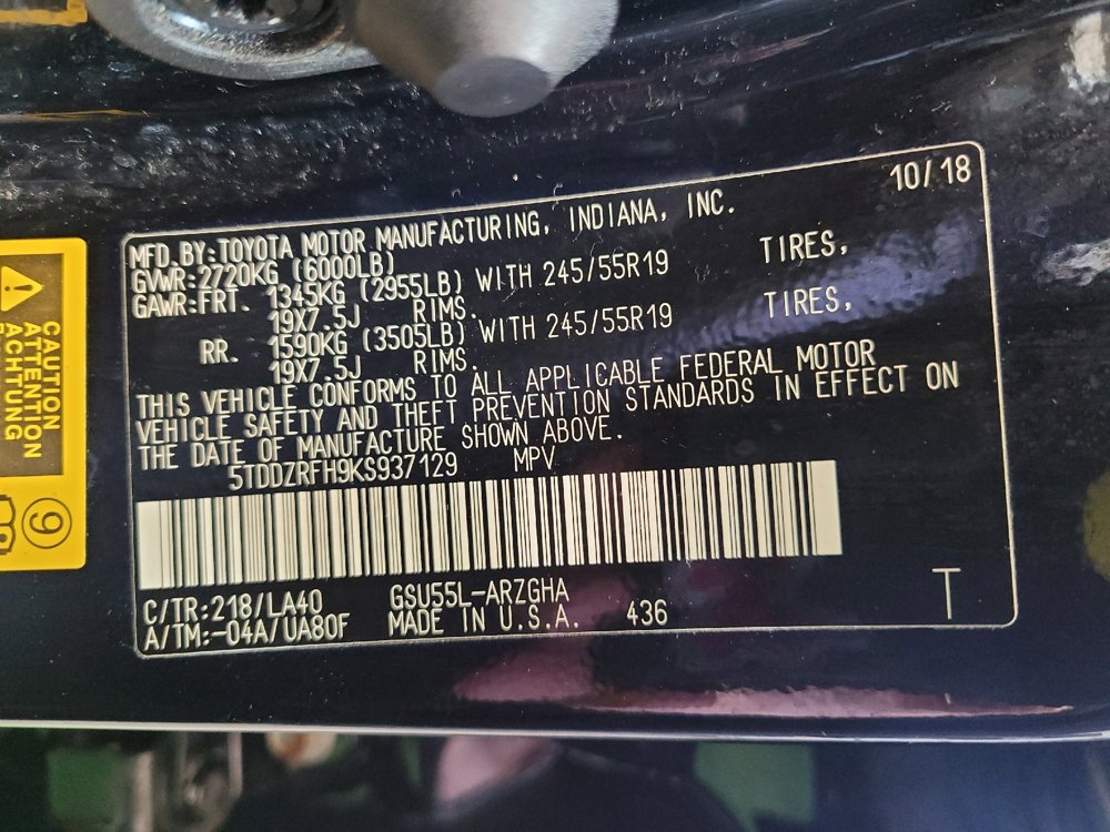 Used 2019 Toyota Highlander Limited image 33