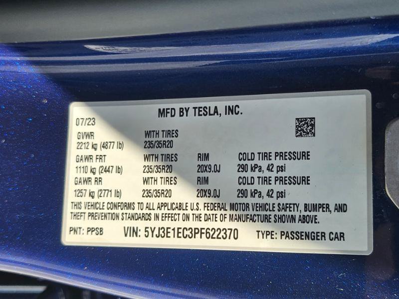 Used 2023 Tesla Model 3 Performance AWD/4WD image 34