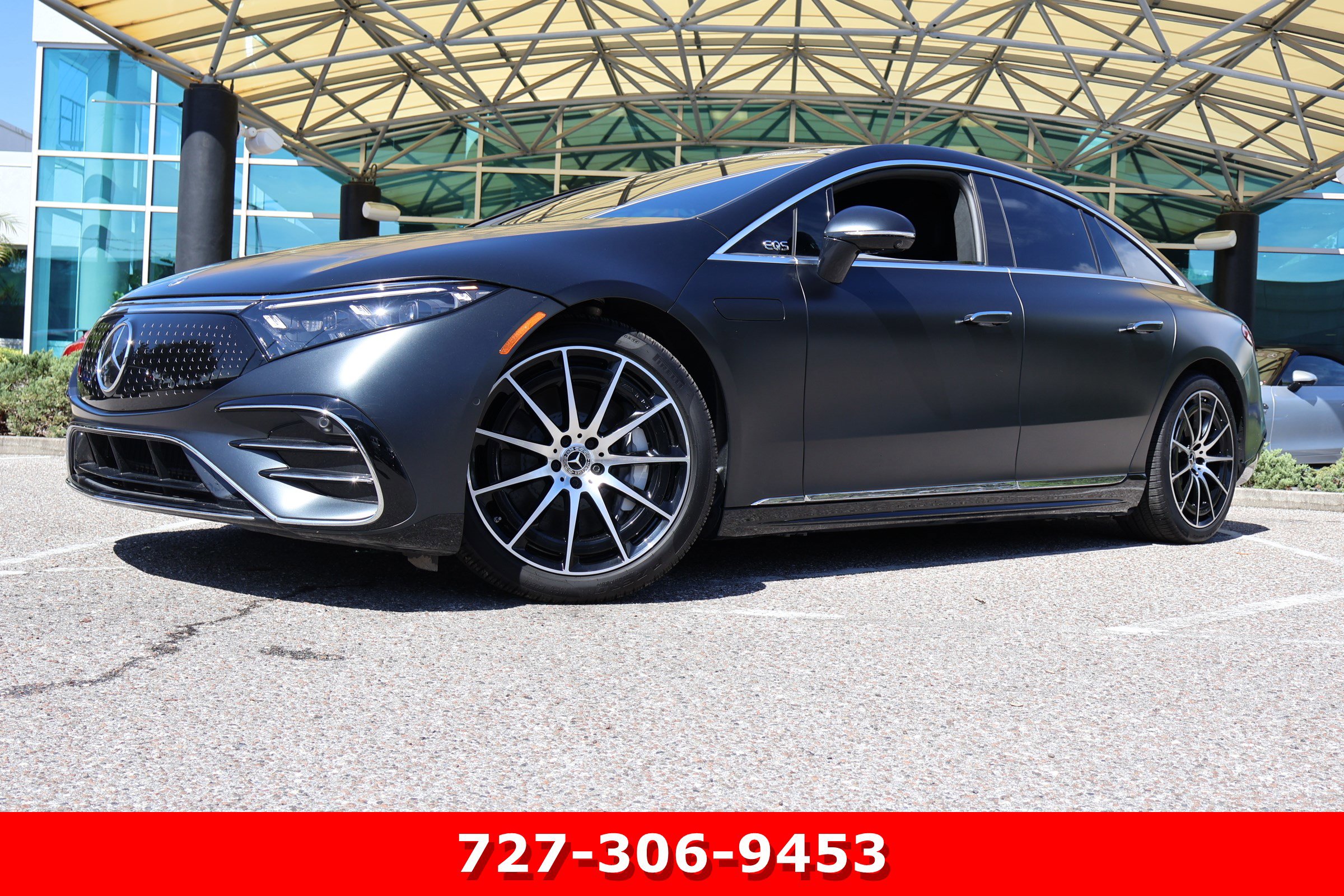 Certified 2024 Mercedes-Benz EQS 580 4MATIC Sedan w/ AMG Line Interior Package