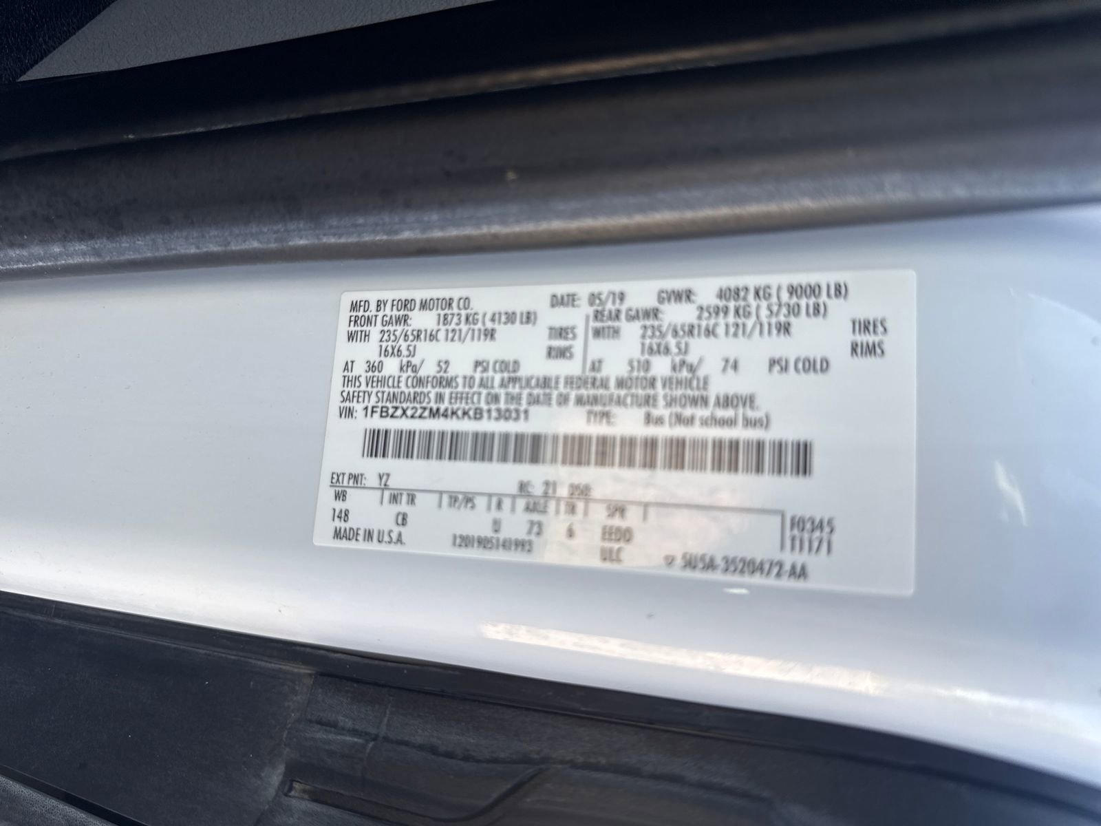 Used 2019 Ford Transit 350 XL RWD image 30