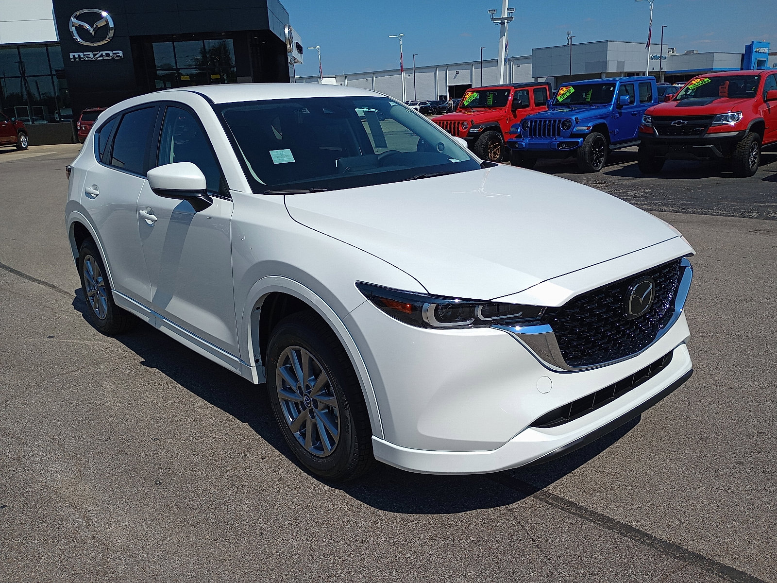 New 2025 MAZDA CX-5 AWD 2.5 S w/ Select Package