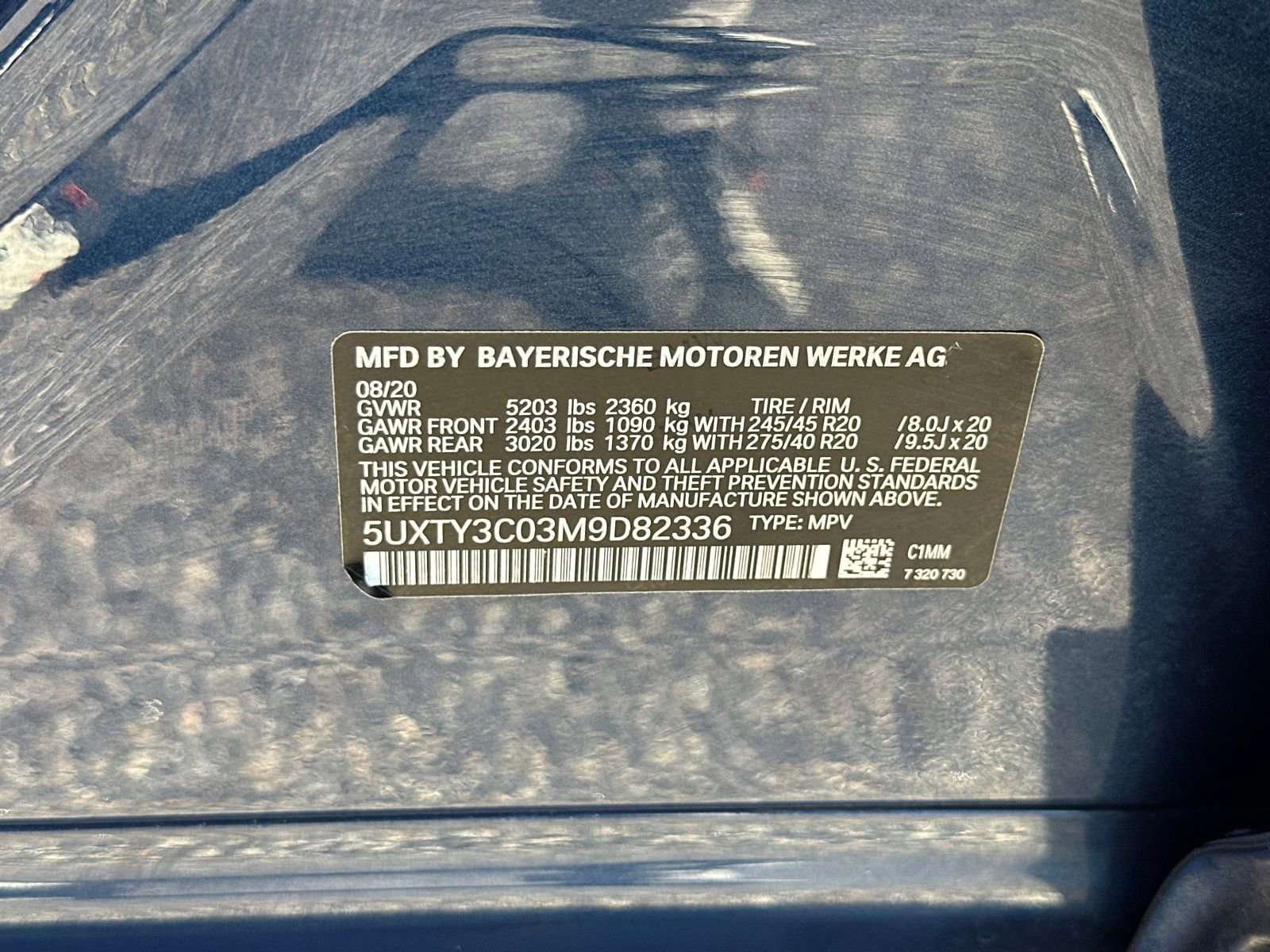 Used 2021 BMW X3 sDrive30i w/ M Sport Package image 36