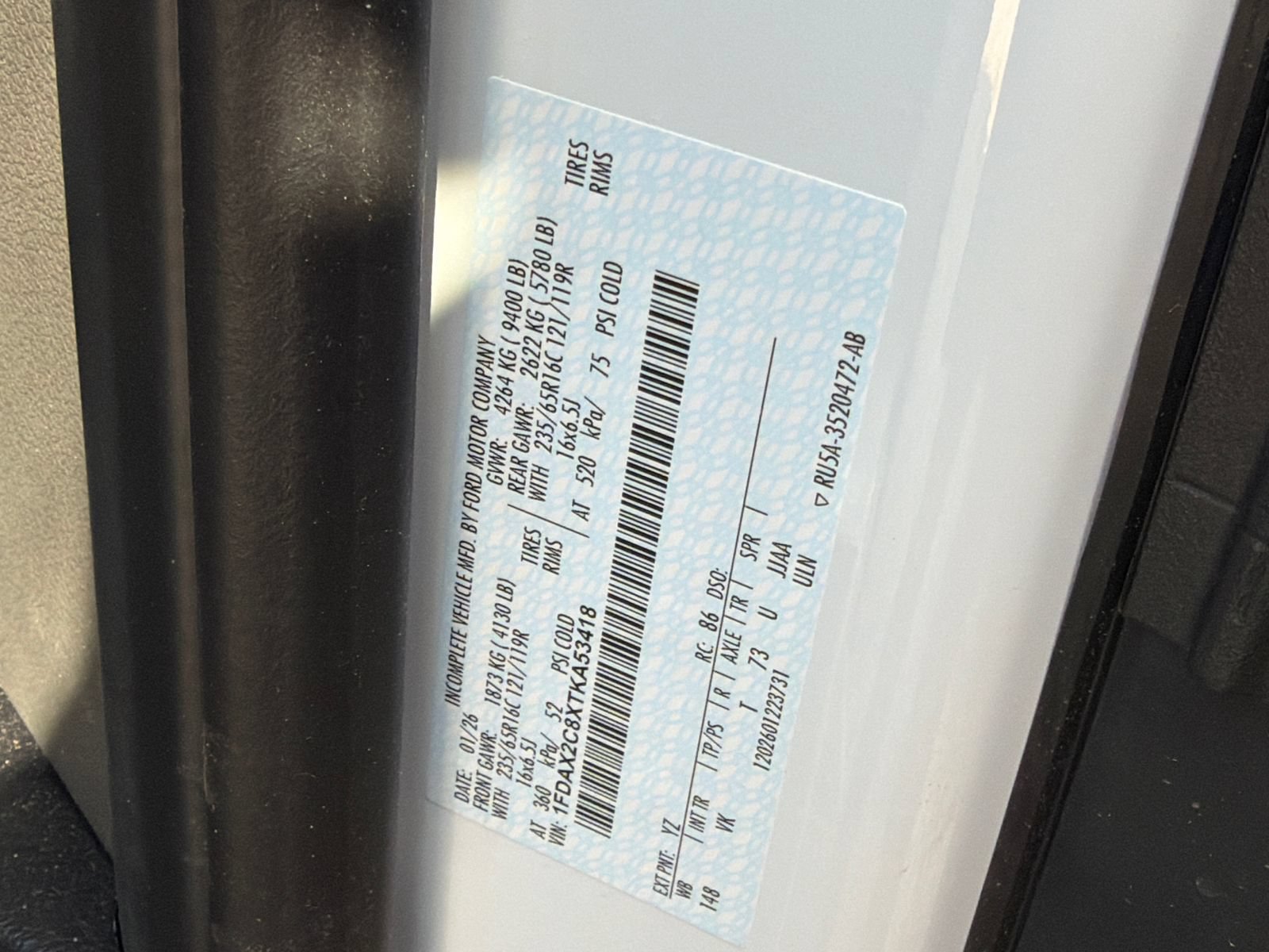 New 2026 Ford Transit 350 XL RWD image 41