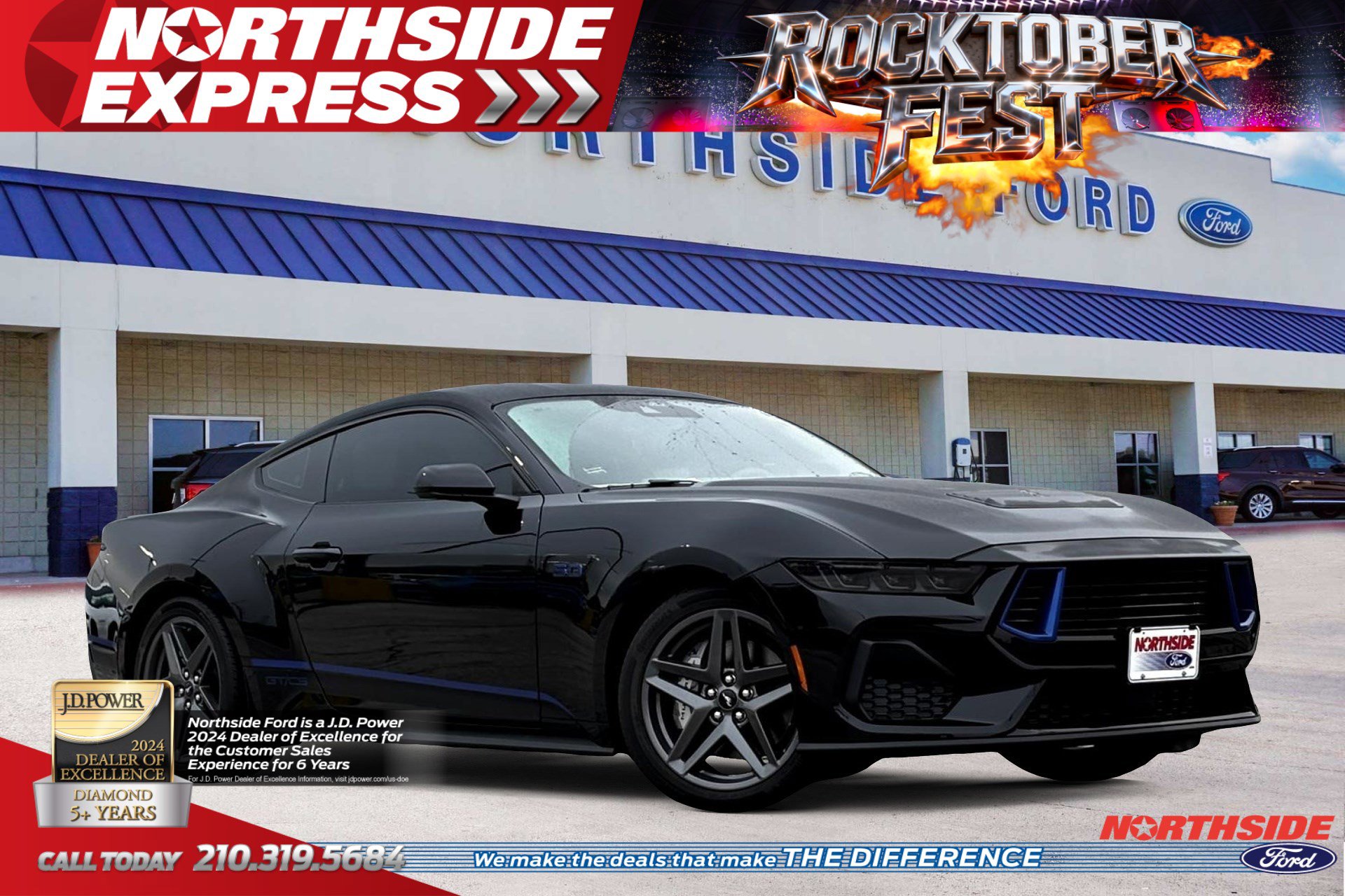 New 2025 Ford Mustang GT Premium w/ California Special Package