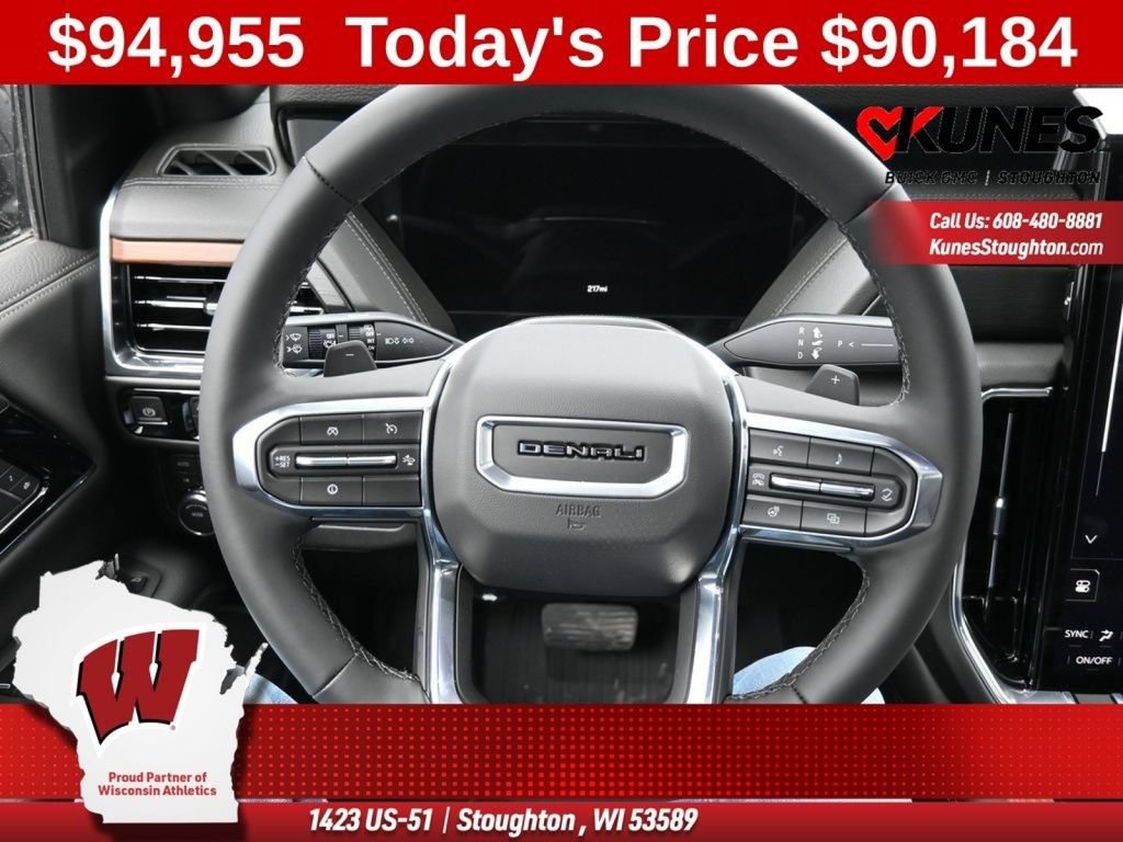 New 2026 GMC Yukon XL Denali w/ Sun & Power Step Package AWD/4WD image 22